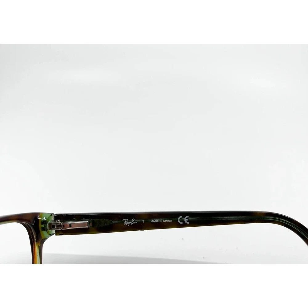 Ray-Ban RB5187 2445 Eyeglasses Frames Brown Rectangular Full Rim 50-16-140 1873